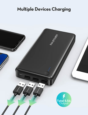 26800mAh 5.5A 3-Port Power Bank-RAVPower