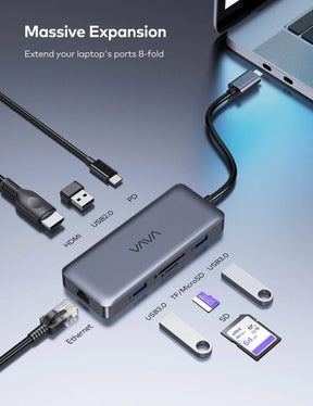 VAVA 8-in-1 USB-C Hub