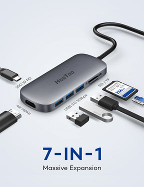 HooToo USB C Hub 7 in 1