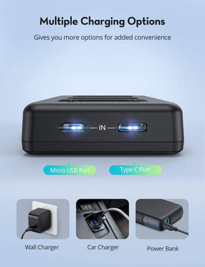 NP-FW50 Camera Battery Charger Set for Sony-RAVPower