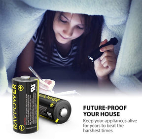RAVPower CR123A 3V Lithium Battery-RAVPower