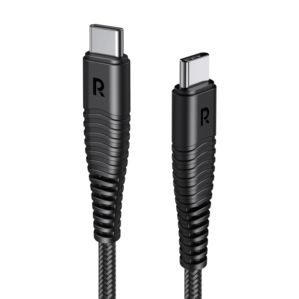 RavPower USB-C to USB-C Fast Charging Cable – White