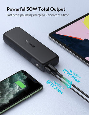 iPhone12 PD Pioneer 15000mAh 18W Portable Charger USB C Power Bank-RAVPower