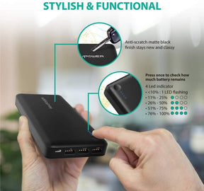 26800mAh Power Bank with 2A Wall Charger-RAVPower