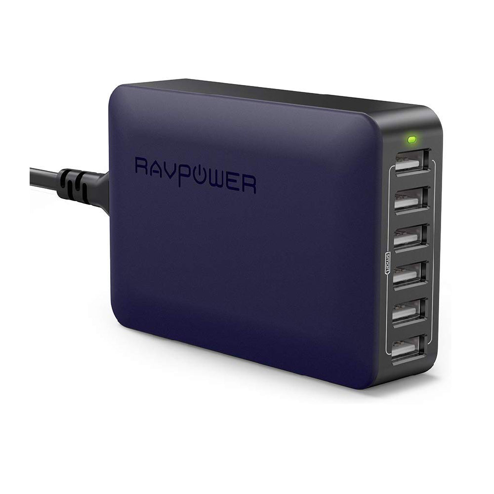 60W 12A 6-Port Desktop Charger-RAVPower