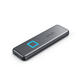 Portable Solid-State Drive (SSD) Touch /Fingerprint security and 540MB/s transfer speed-RAVPower