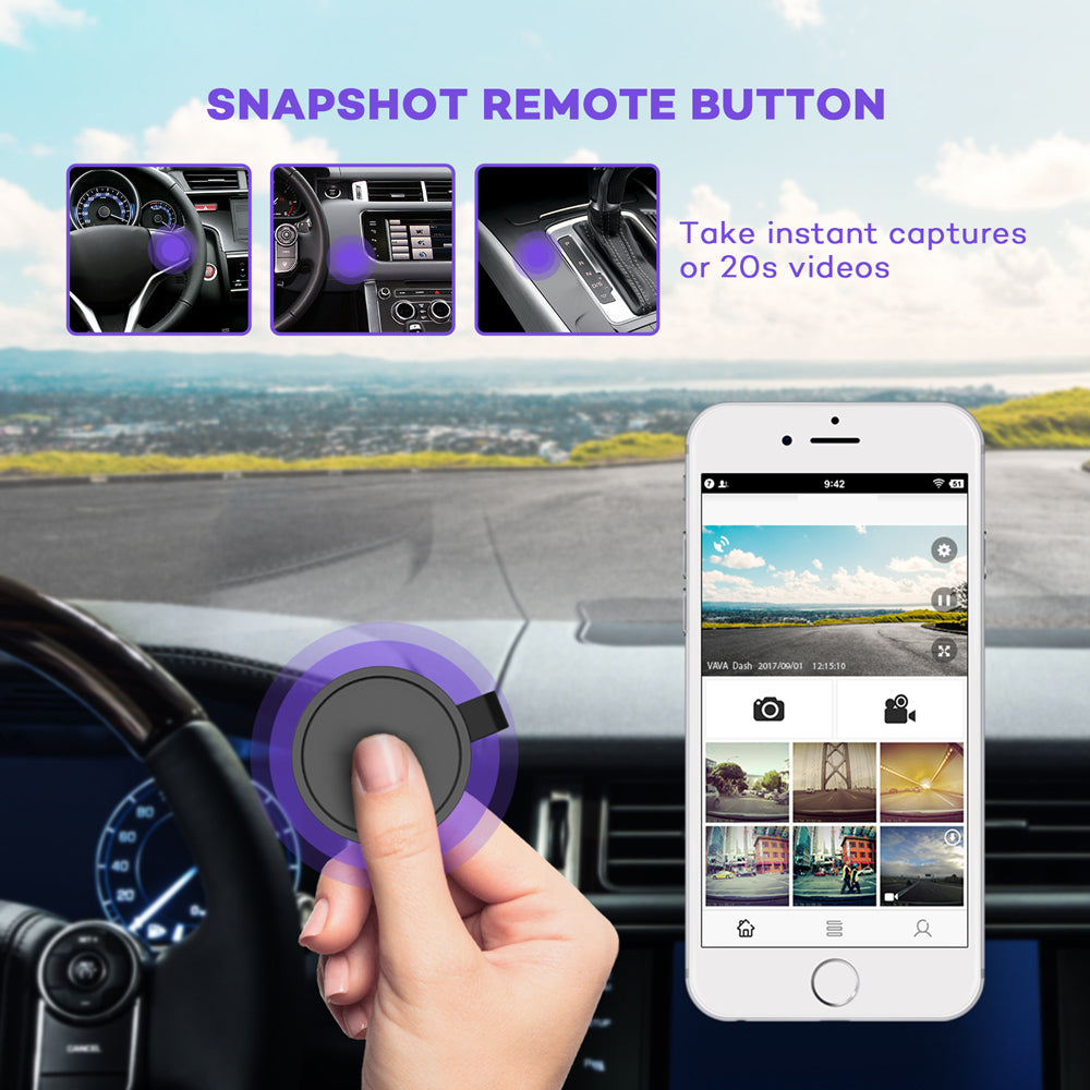 vava dash cam 1080p full hd car dvr dashboard camera