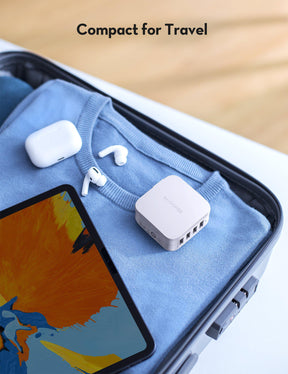 USB Wall Charger 40W 8A 4-Port with Foldable Plug, iPhone Charger-RAVPower