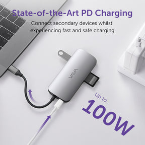 VAVA 9-in1 USB-C Hub with 4K HDMI Adapter 100W PD Charging-RAVPower