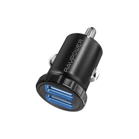24W 4.8A Mini Dual USB Car Adapter 2-Port Car Charger-RAVPower