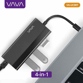 VAVA USB C 4-in-1 USB Hub Adapter